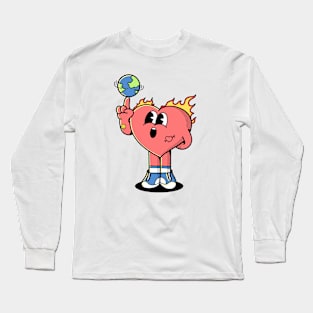 Character Cartoon Long Sleeve T-Shirt